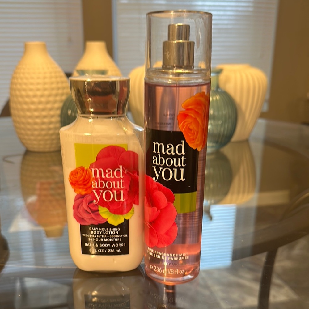 Mad About You Body Lotion and Fragrance Mist Set - Pink